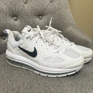 Nike White and Black Athletic Shoes